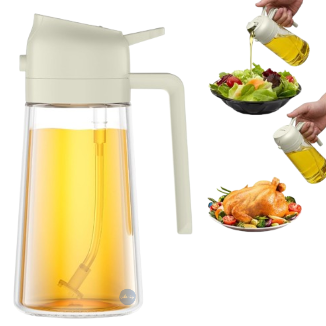 Botella dispensadora de aceite